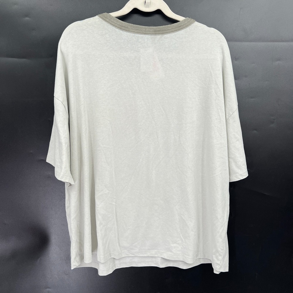 NEW zoe + Liv green ringer retro t-shirt granola girl botanical eco cottagecore - Picture 8 of 9